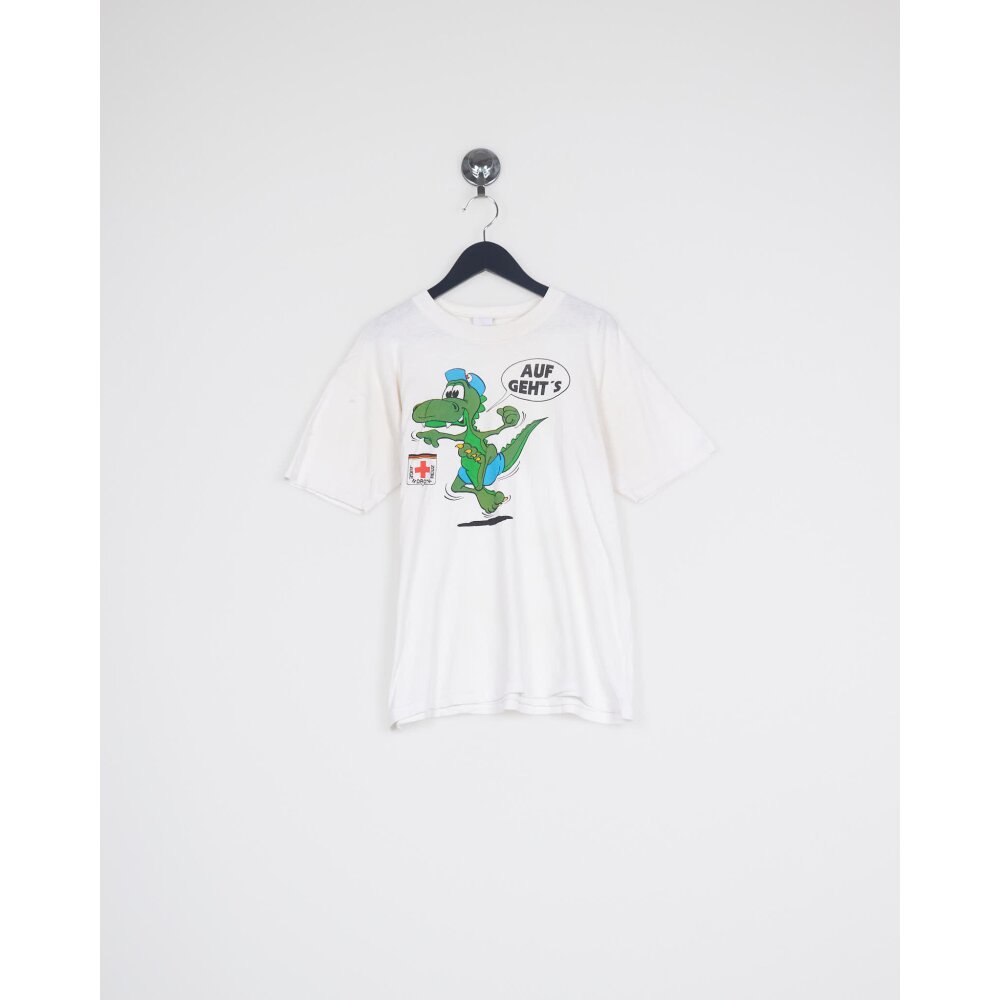Vintage Auf geht´s DRK Single StitchT-Shirt (S/M)