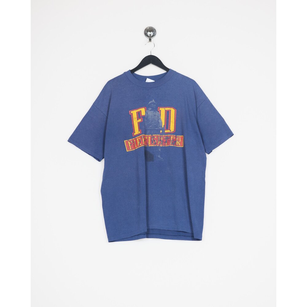 Vintage Firefighter T-Shirt (XXL)
