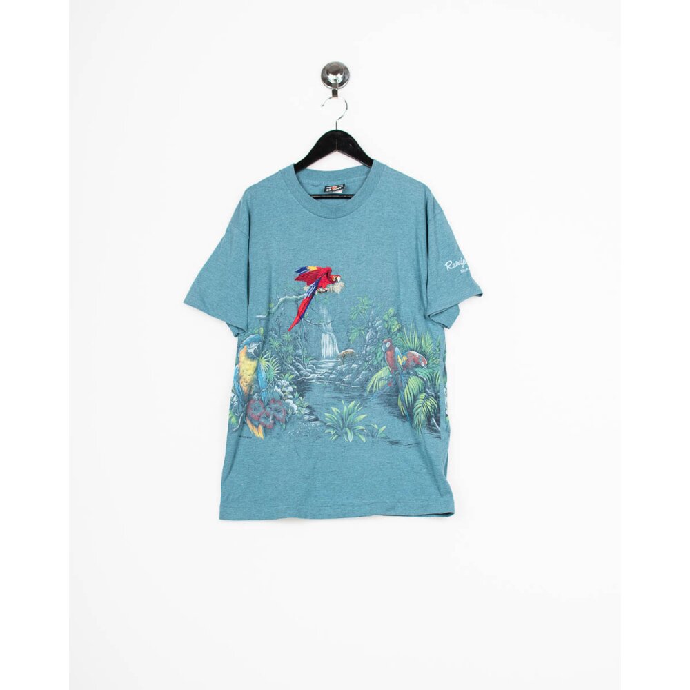 Vintage Animal Print Single Stitch T-Shirt (M)